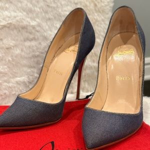 Louboutin Denim Katie Pump